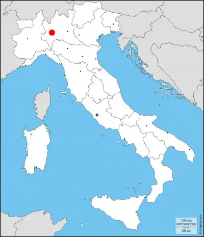 Quelle est la ville en rouge sur la carte ?