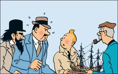 Année : 1943
Lieu(x) d'action : Belgique 
Personnages : Brutus, Diego le Navarrais , Aristide Filoselle...
Ça peut aider : Première apparition du Château de Moulinsart. 
Quel est cet album ?