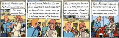 Année : 1986
Lieu(x) d'action : Belgique, Italie 
Personnages : Ramo Nash, M. Fourcart, Jacques Monastir...
Ça peut aider : Cet album est resté inachevé à la mort d'Hergé, en 1983. 
Quel est cet album ?