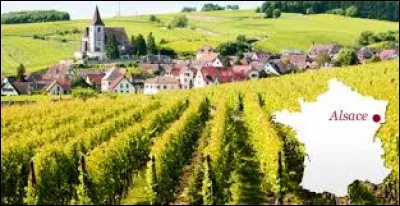 La région Alsace était composée de 3 départements.