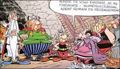 Numerusclausus apparaît dans l'album "Astérix chez les Pictes".