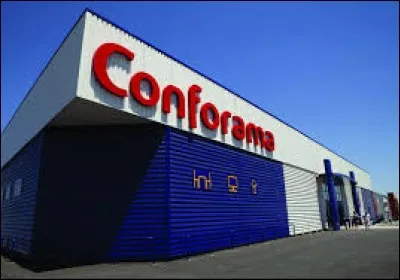 Cochez la bonne réponse - "Conforama"