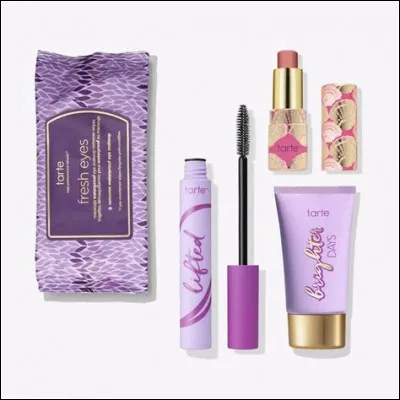 Où pouvez-vous trouver des produits de la marque "Tarte Cosmetics" ?