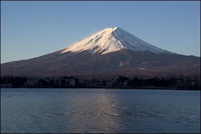 Dans quel pays d'Asie pouvons-nous voir le mont Fuji ?