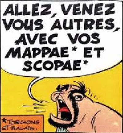 Gardefréjus est un esclave au service de Quiquilfus.