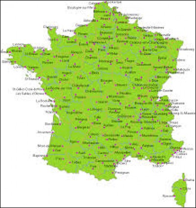 Caen, Digne-les-Bains, Agen et Pau sont toutes les préfectures d'un département se terminant par un 4.
