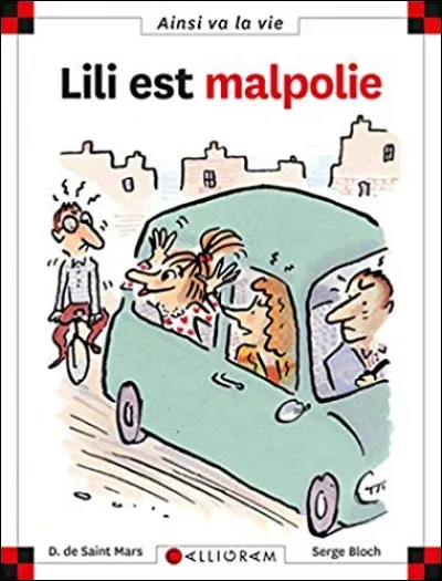 Dans lili est malpolie, lili a traité max de blaireau mais max a traité lili de ...?