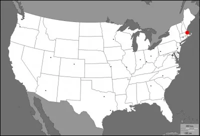 Quelle est la ville en rouge sur la carte ?