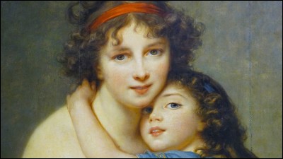 En 1787, un autoportrait d'Élisabeth Vigée Le Brun fait scandale, car elle est représentée...