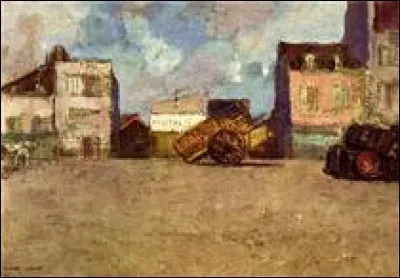 Qui a peint "Près du port" ?
