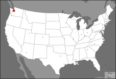 Quelle est la ville en rouge sur la carte ?