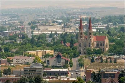 Où se trouve la ville d'Helena ?