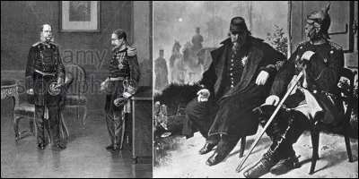 Le 18 juillet 1870, la France entre en guerre contre une coalition d'États allemands dirigée par la Prusse. Consacrant la défaite française, un armistice est signé le 26 janvier 1871, il entra en vigueur le 28.
Mais qu'advint-il de l'Empereur ?