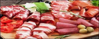 On ne se jette pas sur le saucisson et autres types de charcuterie !