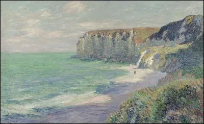 Qui a peint "Les falaises de Saint-Jouin" ?