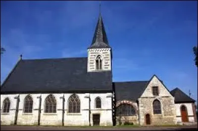 Voici l'&eacute;glise Notre-Dame de Bouville. Commune Seinomarine, elle se situe en r&eacute;gion ...
