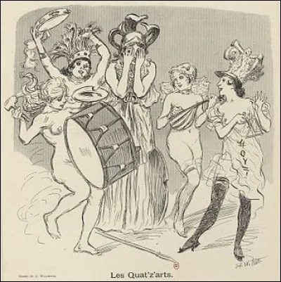 Comment s'appellait la grande fête parisienne organisée par les étudiants de l'École nationale des beaux-arts de Paris ?