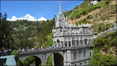 Le Sanctuaire de Las Lajas est, depuis le XVIIIe siècle, un des centres de pèlerinage les plus importants d'Amérique du Sud.
Dans quel pays se trouve-t-il ?