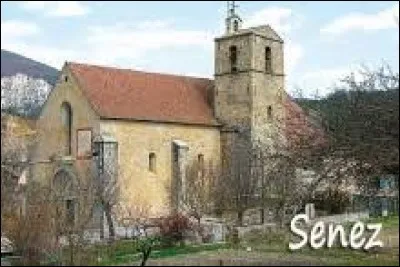 Village Bas-Alpin, dans le massif du Montdenier, Senez se situe en r&eacute;gion ...