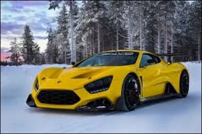 Sportive venue de Scandinavie, elle est produite &agrave; peu d'exemplaires. Quelle est cette voiture ?