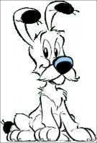 Idéfix hurle lorsque l'on abat un arbre.