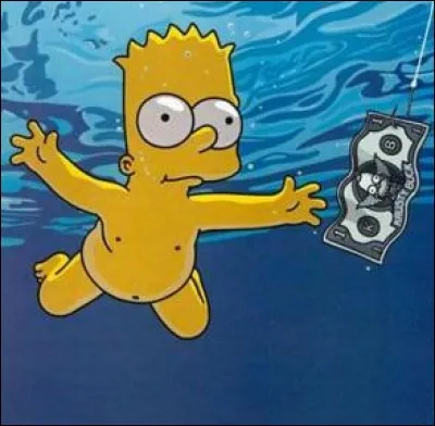 Quel groupe de rock a vu sa pochette d'album parodiée par ce dessin ?