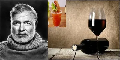 Bien qu'amateur de « Marie la sanglante », visiblement, il avait un jugement sûr sur le vin, il suffit de lire sa citation : 
« Le vin est ce qu'il y a de plus civilisé au monde ».
Qui est ce « vieil homme » proche des « immensités maritimes » ?