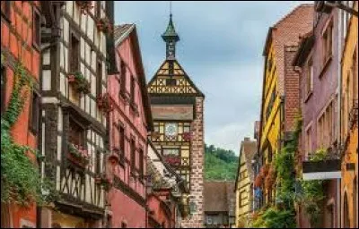 Dans quel département de la région Grand Est se trouve le village de Riquewihr ?