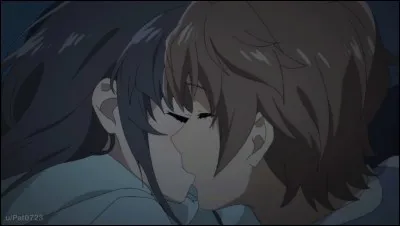 Tu embrasses ton crush pour la première fois...