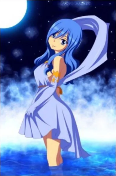 Où se trouve la marque de Fairy Tail sur Jubia Lockser ?