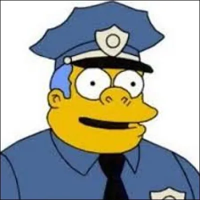Comment s'appelle ce chef de policer présent dans les "Simpson" ?