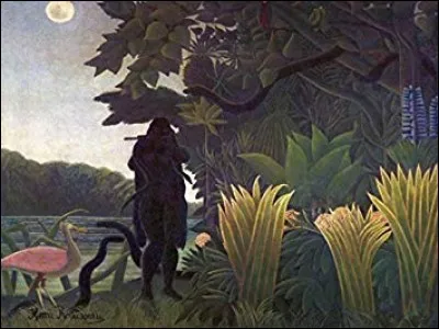 Quel peintre français a exécuté, en 1907, une huile sur toile intitulée "La Charmeuse de serpents" ?