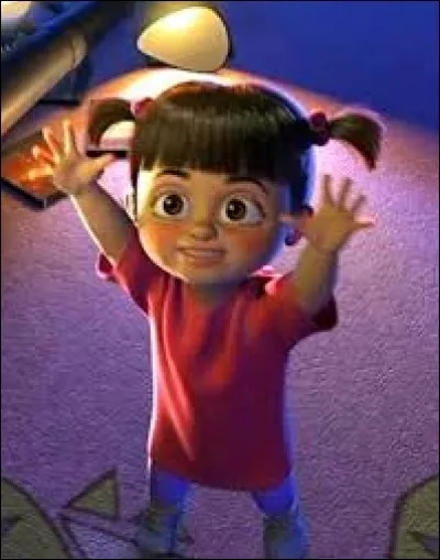 Le personnage de Boo a été doublé par une enfant.