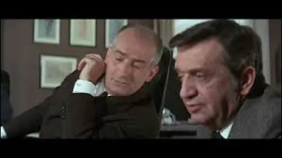 Qui donne la réplique à Louis de Funès dans le film "Le Tatoué" ?