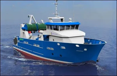 Quant &agrave; celui-ci, il a pour fonction d'attraper de gros poissons ! C'est un navire de...