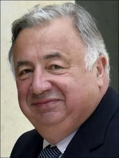 Qui est ce Gérard, homme d'État, président du Sénat de 2008 à 2011 et depuis 2014 ?
