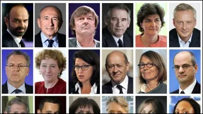 Les ministres sont nommés par...