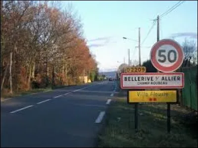 Pour finir, je vais vous demander le gentilé des habitants de Bellerive-sur-Allier (Allier). Ce sont des ...