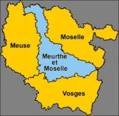 Sans compter Nancy, combien trouve-t-on le sous-préfectures en Meurthe-et-Moselle ?