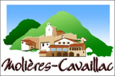 Commune Gardoise, b&acirc;tie sur un &eacute;peron rocheux, Moli&egrave;res-Cavaillac se situe dans l'ancienne r&eacute;gion ...