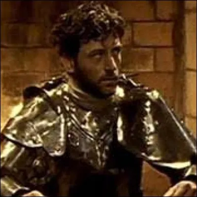 Il n'est pas encore là (dans le film, peut-être ?), mais déjà dans la liste des chevaliers :