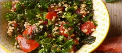 Avec quoi confectionne-t-on le taboulé traditionnel ?