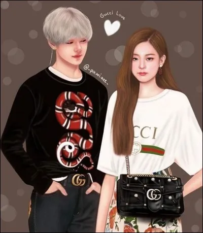 Jennie est le Gucci couple avec ...