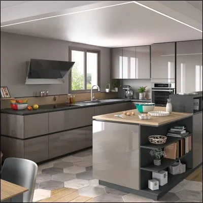 Je lui ai demandé de se diriger... la cuisine.