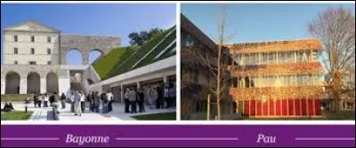 Pau et Bayonne sont deux villes du Béarn.
