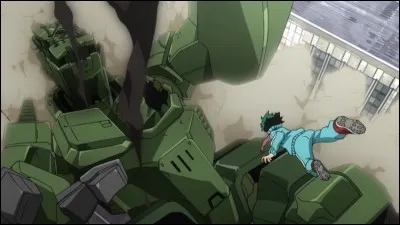 Combien de points Izuku a-t-il remportés en robot éliminé ?