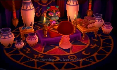 Comment s'appelle la voyante ?