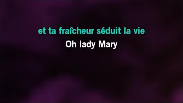 "Oh Lady Mary" : Artiste n°1 ou artiste n°2 ?