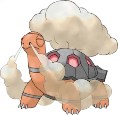 Chartor est le Pokémon...