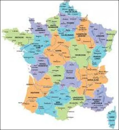 Avant la réforme territoriale de 2016, une seule région était frontalière avec trois pays.
